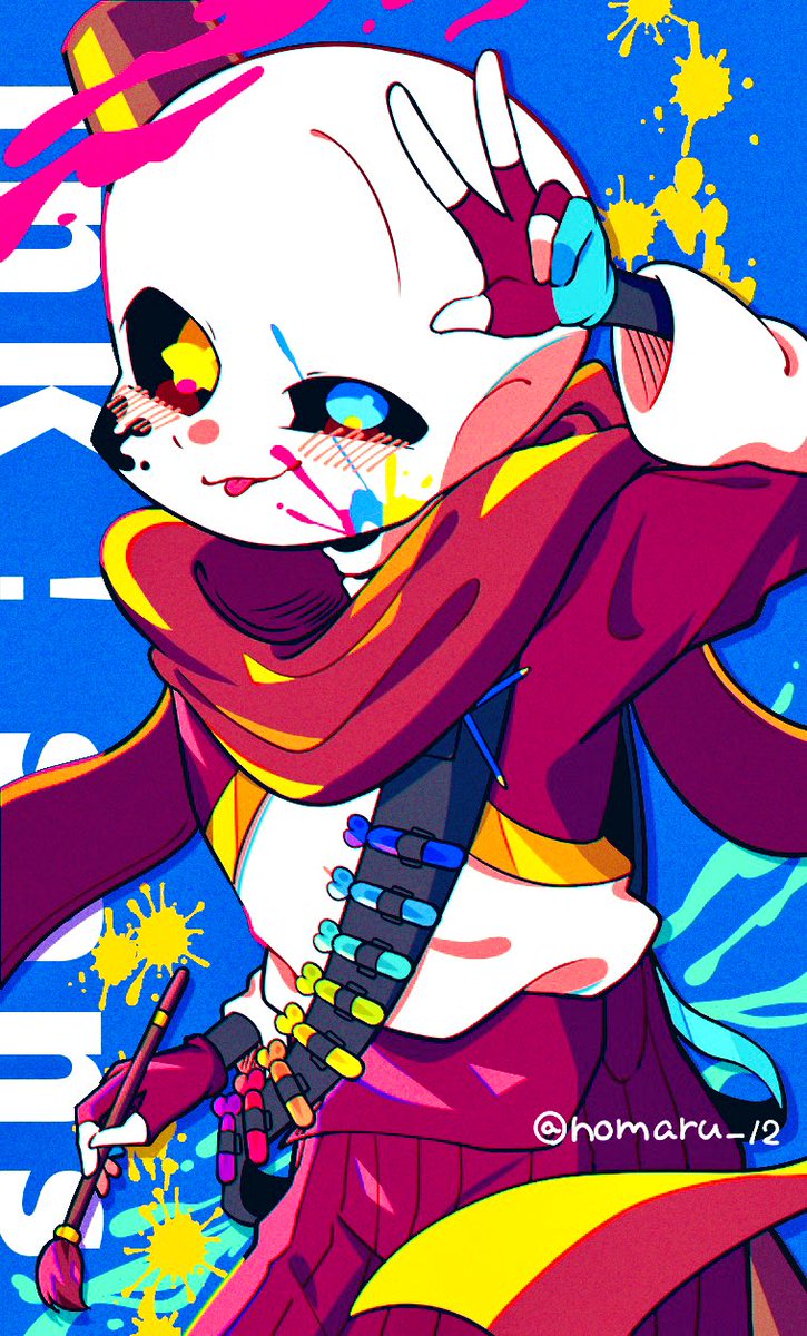 nomaru_12's tweet photo. #undertaleAU #inksans
きみせんで差し入れ代わりにばらまいた絵です！もらってくれた方ありがとう🫶🥹 https://t.co/sI52uHkuEK