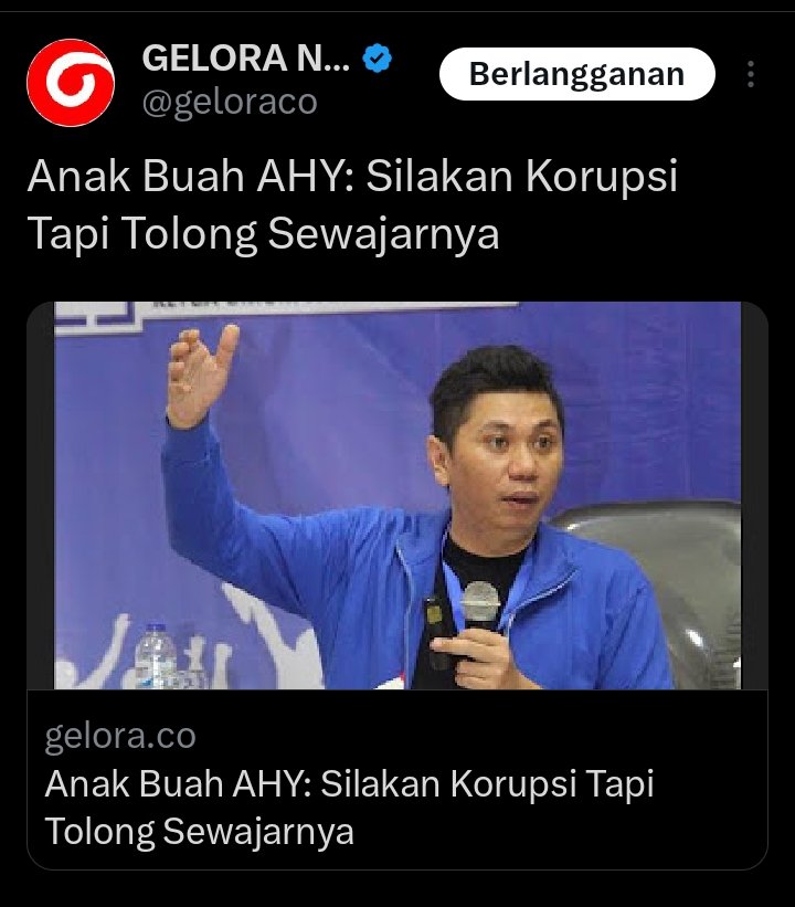 Tiba2 aku ingat 'sajak' pak Prabowo 2014 lalu. Boleh bohong, asal santun. Boleh nipu, asal santun. Boleh curi, asal santun. Boleh korupsi, asal santun.