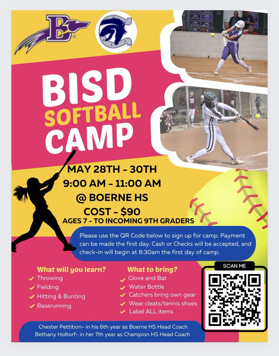 🥎🥎Camp is right around the corner❗️ forms.gle/qeR59vXnnhmptr… It is not too late to sign up! Click on the link above!! @greyhoundsb @LeechStan @ChargerBoosters @WACAthletics08