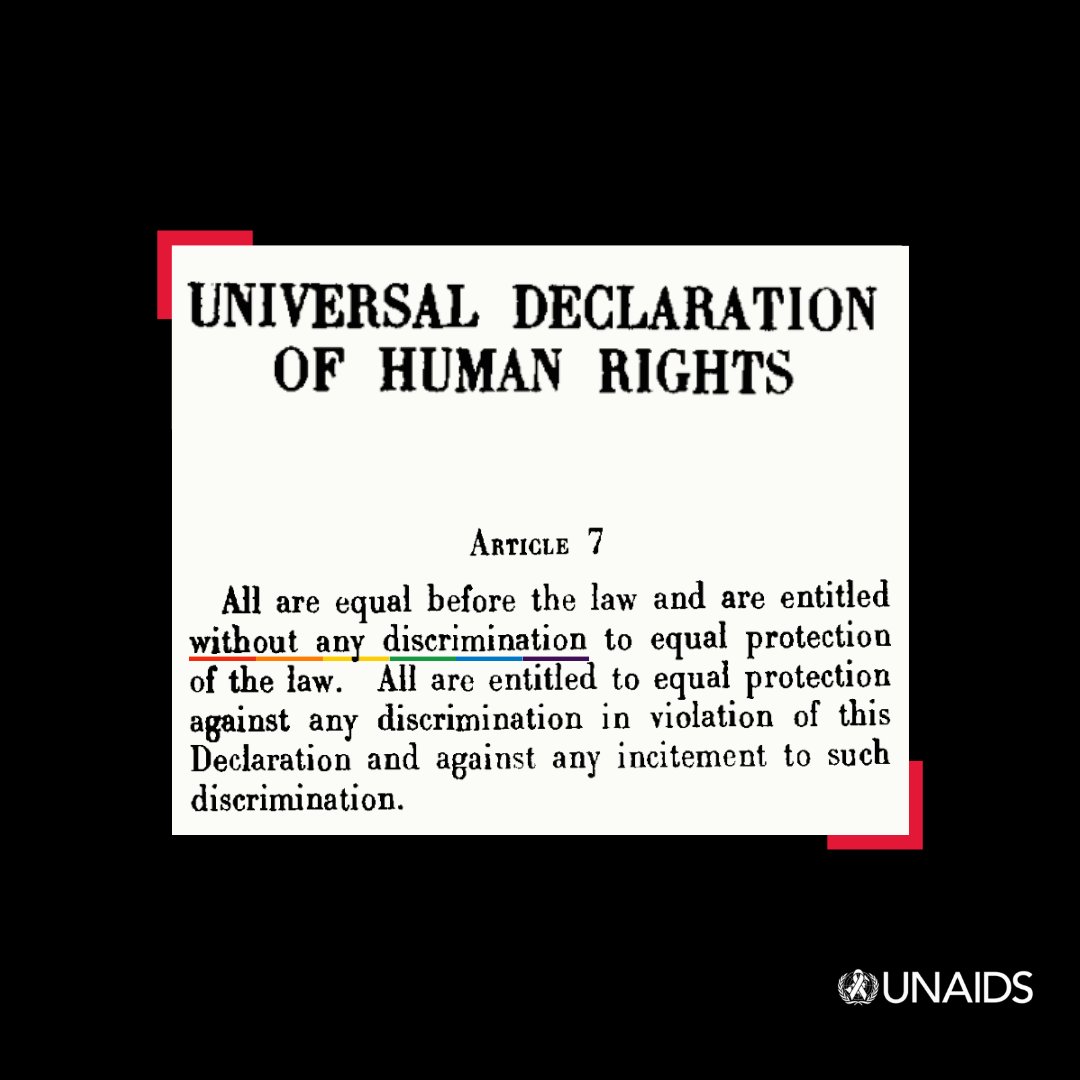 Human rights belong to everyone. There's simply no justification for denying any person’s human rights based on their sexual orientation or gender identity. Respect for all people powers public health. #RightsEqualsHealth 👉🏾 unfe.org/en/know-the-fa…