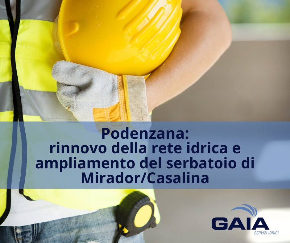GAIA_acqua's tweet photo. GAIA stanzia oltre 1 mln e mezzo di euro per la generale riconfigurazione della rete idrica del Comune di #Podenzana, con interventi finalizzati al miglioramento della sicurezza della rete e all’ampliamento delle riserve idriche.➡️https://t.co/tnCuCtWONo @cispeltos @UTILITALIA https://t.co/lqbVOOTm6q