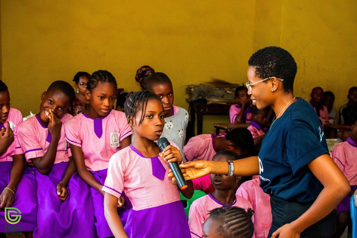 To measure the impact of our program at St. Thomas Primary Schoaol,Ado-Ekiti, we conducted pre and post-test surveys with the students to assess the knowledge about climate change and its solutions. @aynigeria_ @ekititrends @iMotivateAfrica @Sdg13Un
