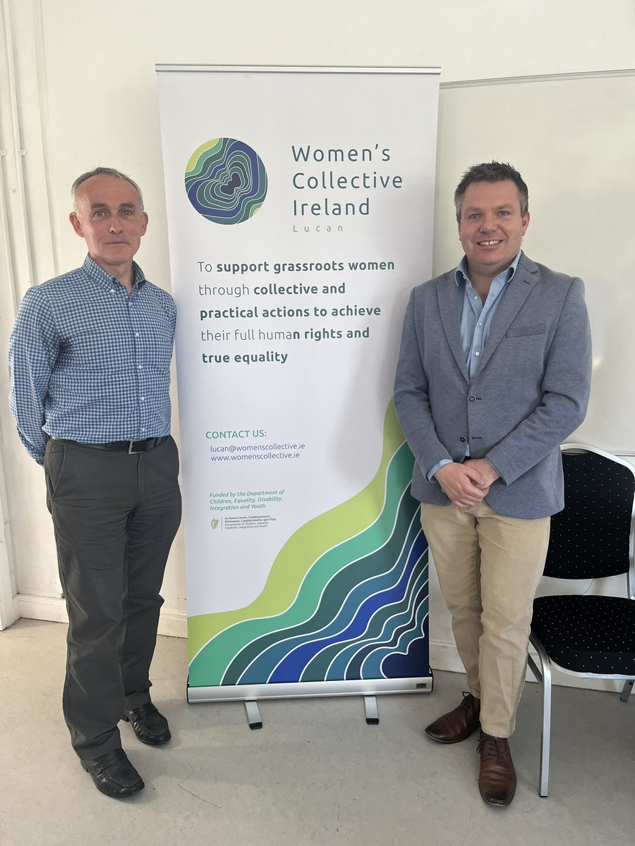 Thanks to Women’s Collective Ireland - Lucan for organising an information session for voters in the Lucan and Palmerstown-Fonthill Local Electoral Areas in Adamstown Youth and Community Centre today. My colleague Frank Conway and I enjoyed the engagement and discussion.