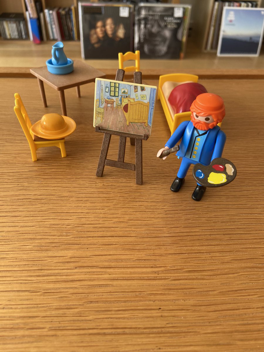 Excellent gift from my son - Playmobil Van Gogh!