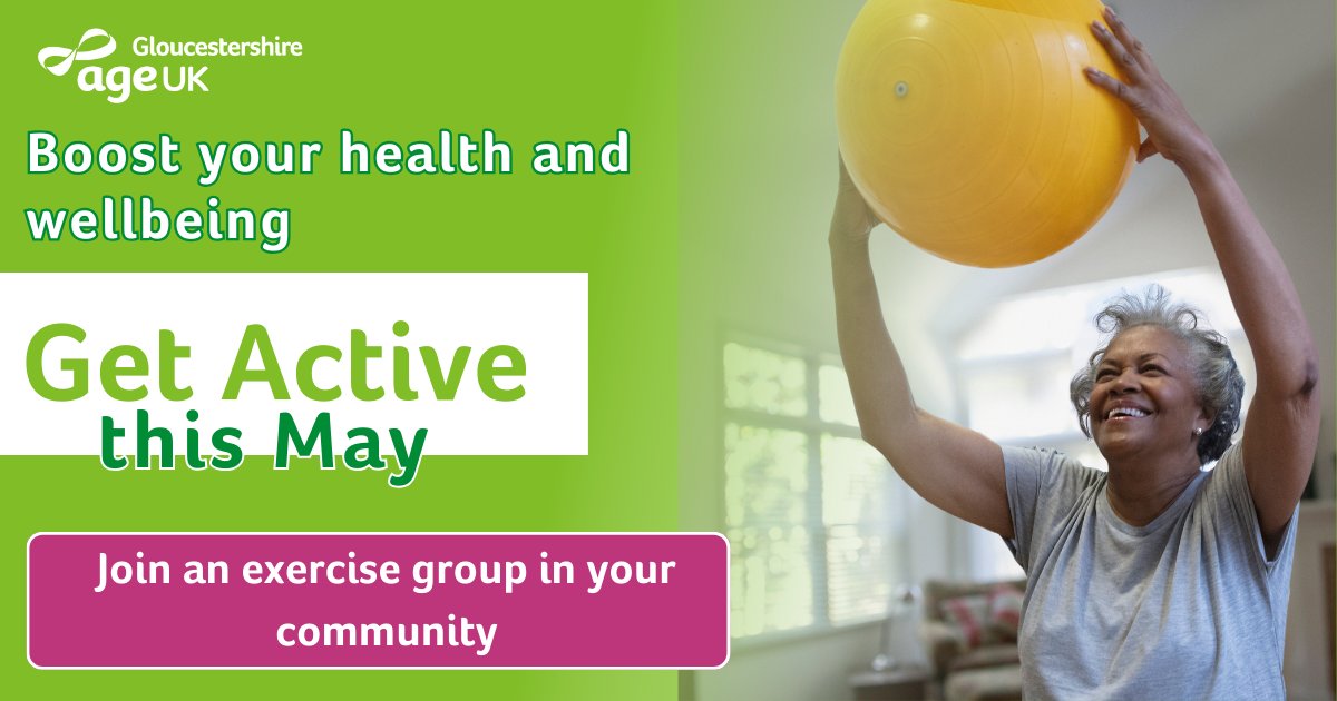 Exercise classes are about more than fitness and improving mobility, it's means making new friends too. From seated exercise to circuit training, there's something for everyone. Stay updated with our info here: ageuk.org.uk/gloucestershir…