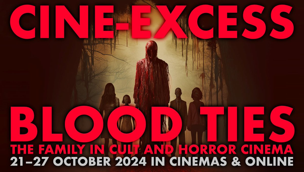 🚨 CfP for @Cine_Excess 2024 is now LIVE. This year’s theme, BLOOD TIES: THE FAMILY IN CULT AND HORROR CINEMA, marks 50 years of The Texas Chain Saw Massacre (1974). Cast &amp; crew join us w/ keynote speaker, Prof. Tony Williams. Further details &amp; guests TBA: bit.ly/CECFP