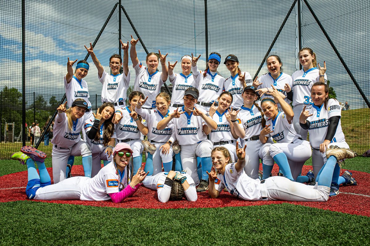 Saturday victories of Panthers Softball captured by Łukasz Skwiot! 🥎 The Polish champions are confidently heading for another title 😎