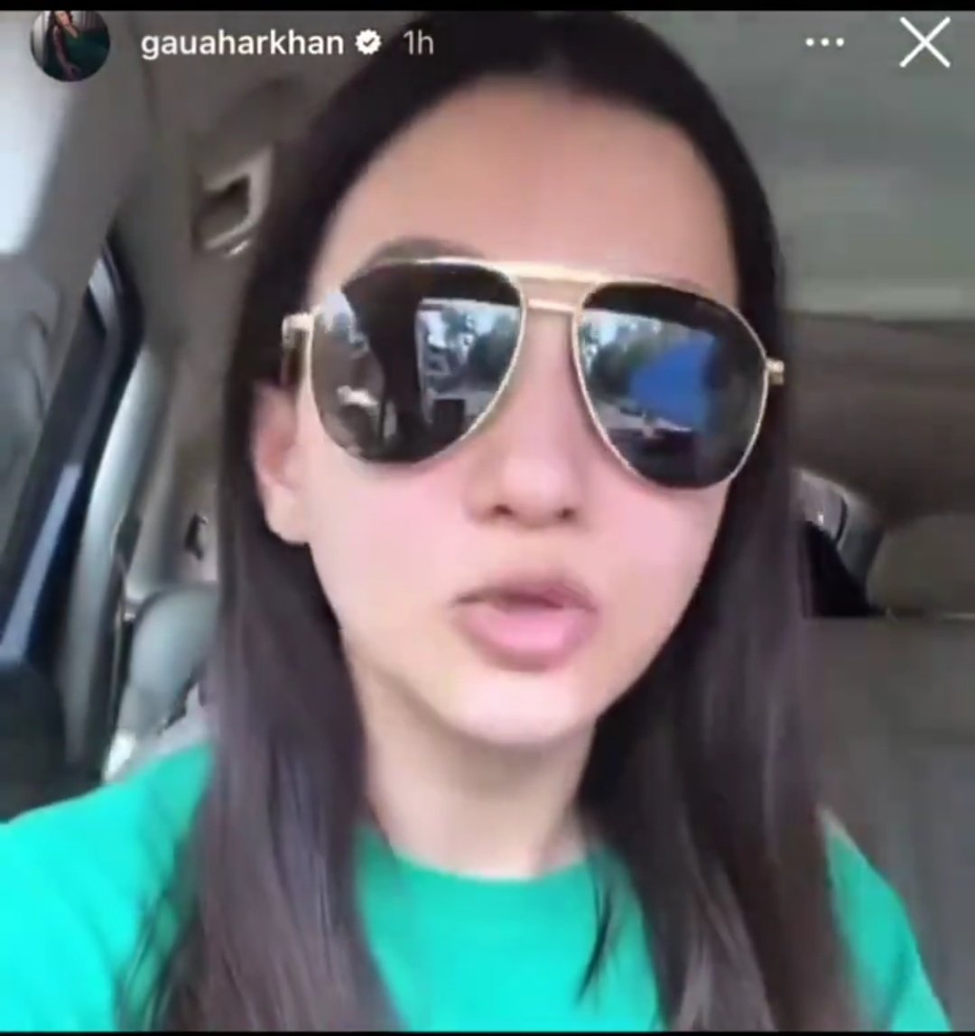 'I accidentally voted for Eknath Shinde's Shiv Sena instead of Uddhav Thackrey's Shiv Sena, Election commission should announce repolling at my polling station.' Claims Actress Gauhar Khan.