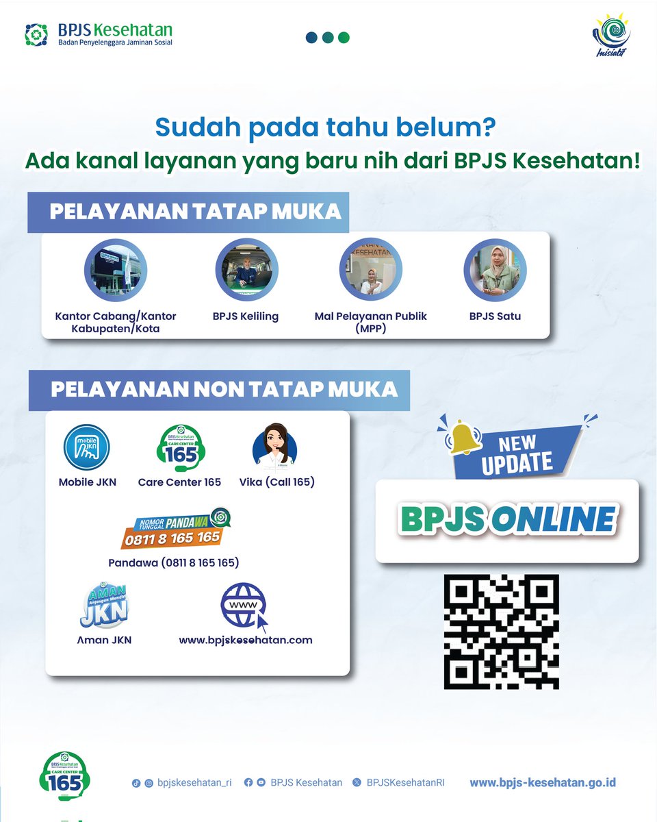 BPJSKesehatanRI's tweet photo. Urus JKN Makin Keren Bareng BPJS Online!

#BPJSKesehatan
#SatuDekadeJKN
#BPJSMakinMudah
#BPJSMakinCepat
#BPJSSetara https://t.co/TwiEz7rA1e