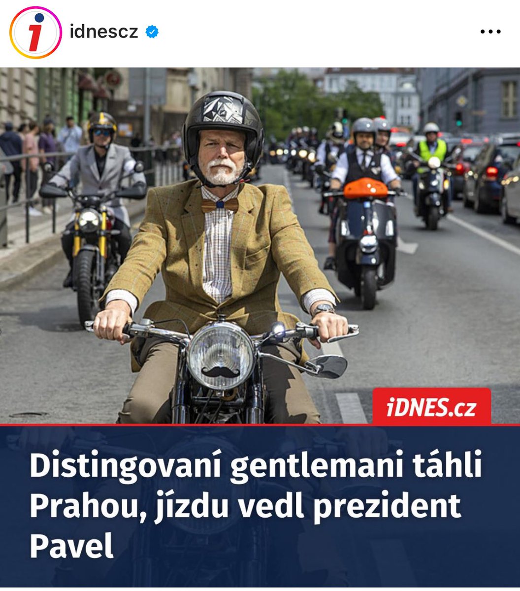 Cha…Máme prezidenta jak víno👌😃
On je fakt boží 😎👏🫠