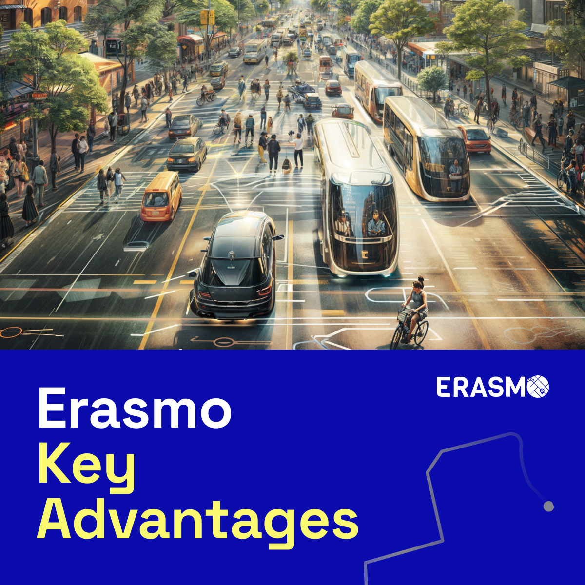 ERASMO_GNSS's tweet photo. 🛣️ERASMO transforms driving with seamless V2X communication, connecting vehicles and infrastructure.
Paired with GNSS-powered precision algorithms, it ensures unparalleled positioning integrity.

Find out more on👇
https://t.co/H6TEFtrJ0e

#InnovationUnleashed https://t.co/7A6uJTrymi