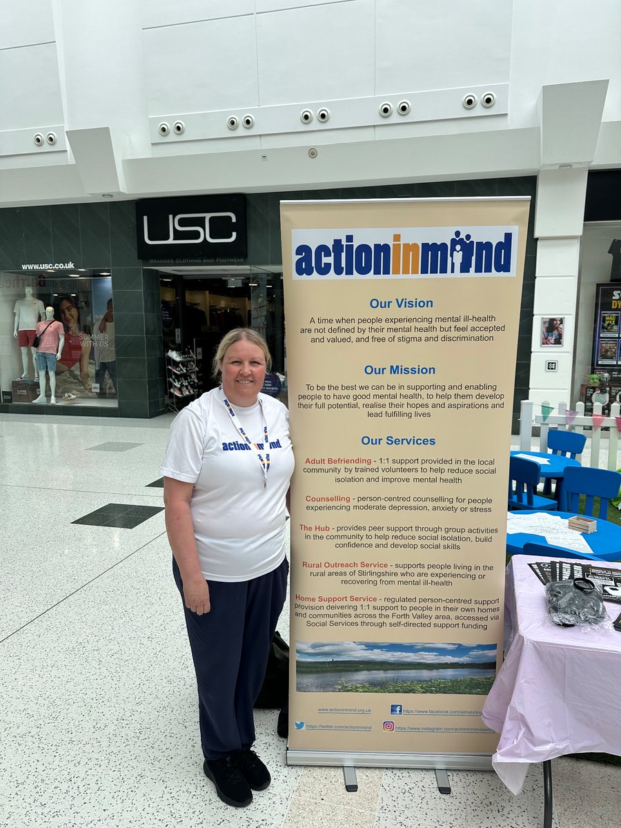 ActioninMind's tweet photo. Come along &amp; meet some of the team at @Thistles_SC 
Zen Den- on today until 3pm.

Mental Health Awareness 💚

#actioninmind #mentalhealthawareness https://t.co/8x0YaMZXaG