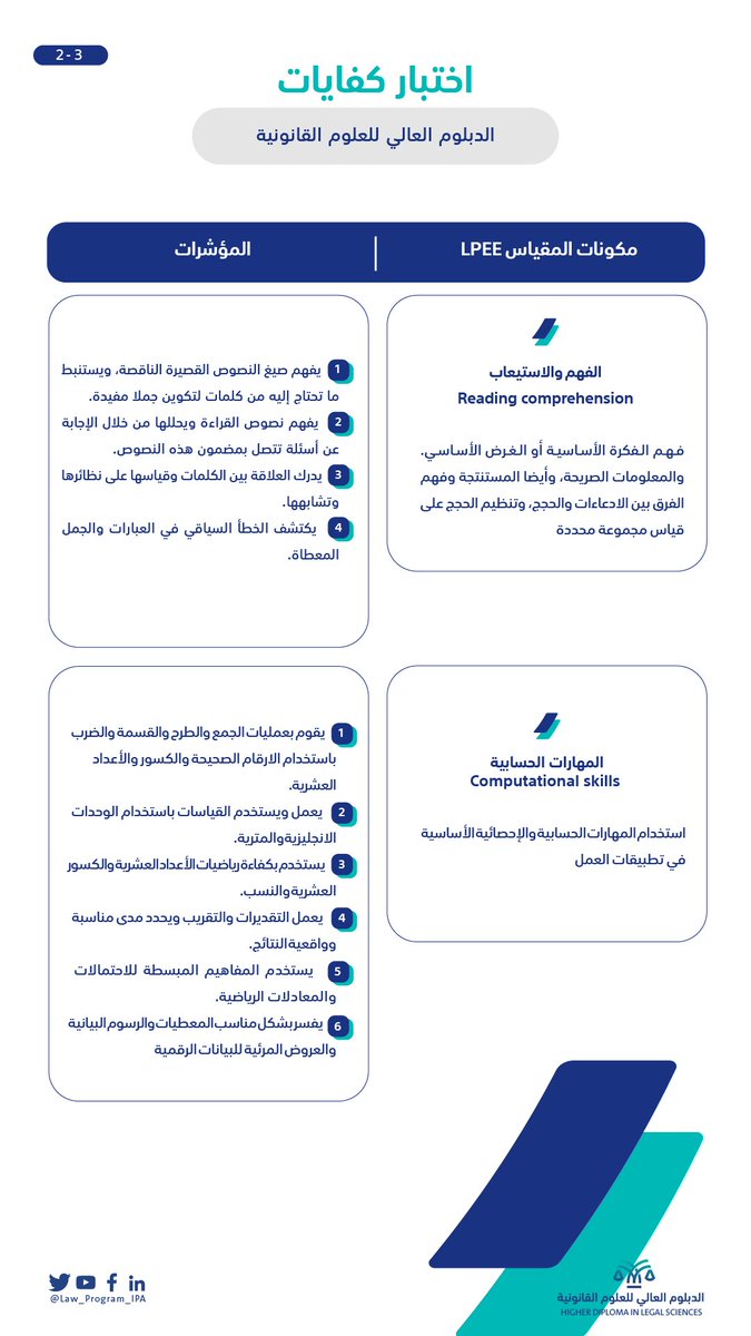 الدبلوم العالي للعلوم القانونية tweet media