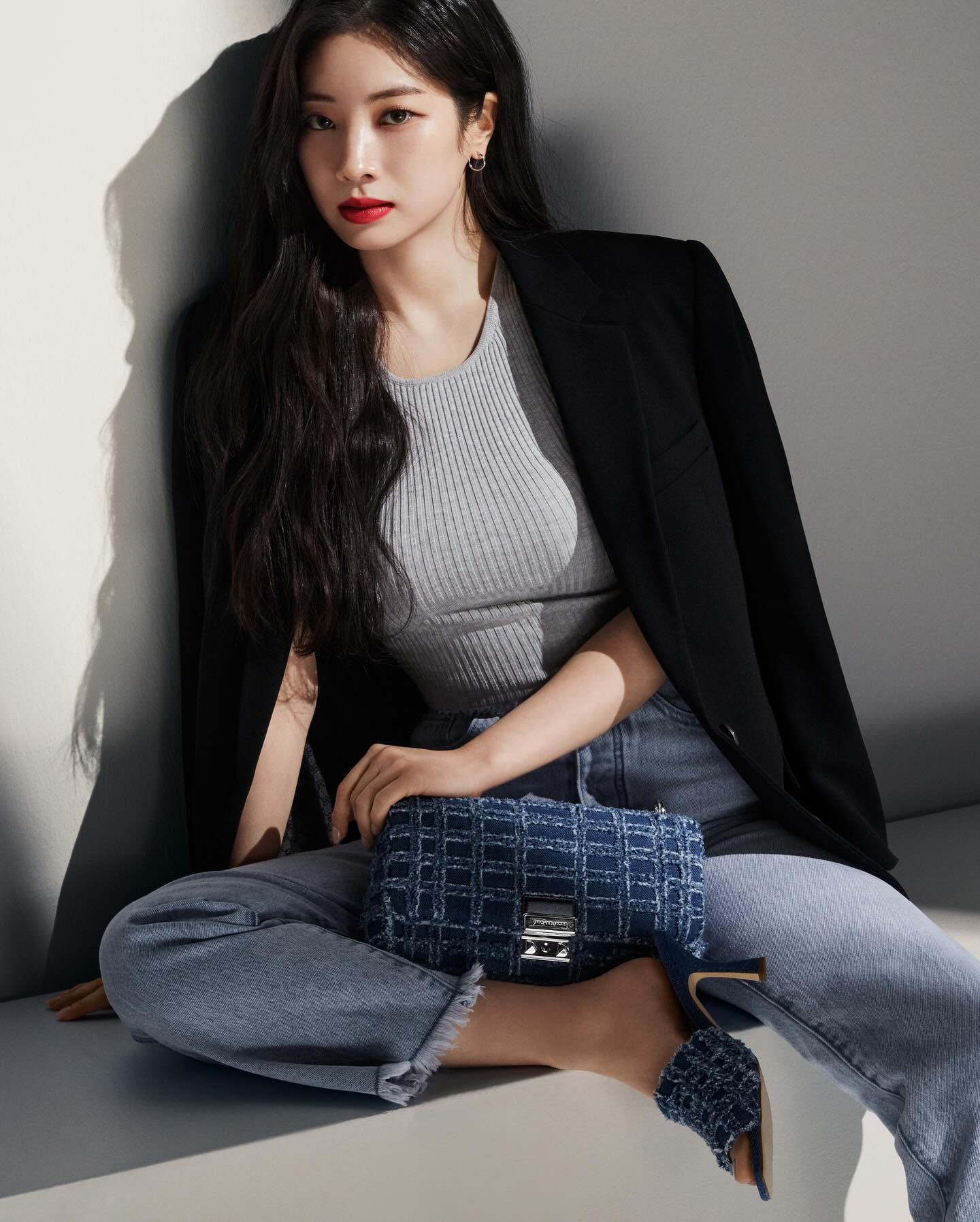MICHAEL KORS＊ダヒョン着用＊フレイドデニム ミニスカート フレイドデニム ミニスカート | スカート・パンツ | マイケル