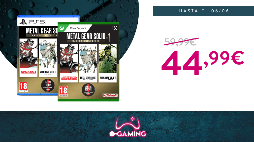 Hasta el 06/06 está disponible el juegazo Metal Gear Solid Collections Vol1 para la #PS5 y la #XBox por 44,99€. ¡Ve a por ello! 💥
bit.ly/4dADJmj