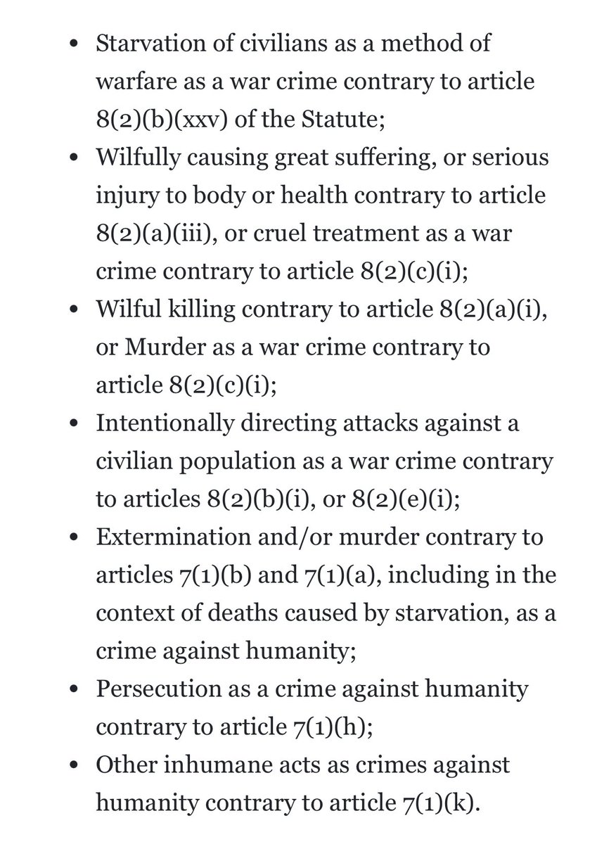 Here are the crimes for which the International Criminal Court’s prosecutor has asked ICC judges to issue arrest warrants for Hamas officials Yahya Sinwar, Mohammed Deif & Ismail Haniyeh (left) and Israeli Prime Minister Benjamin Netanyahu & Defence Minister Yoav Gallant (right):