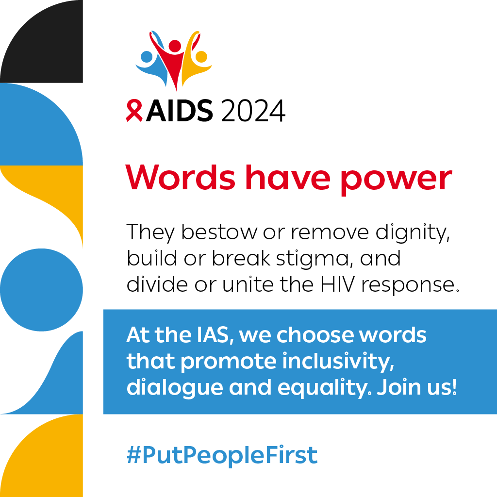 💬 Language matters. Through our words we acknowledge that a person is so much more than a condition; we promote inclusivity, dialogue and equality. 🌐 Join the movement to #PutPeopleFirst in the language we use in the #HIV response! iasociety.org/language-matte…