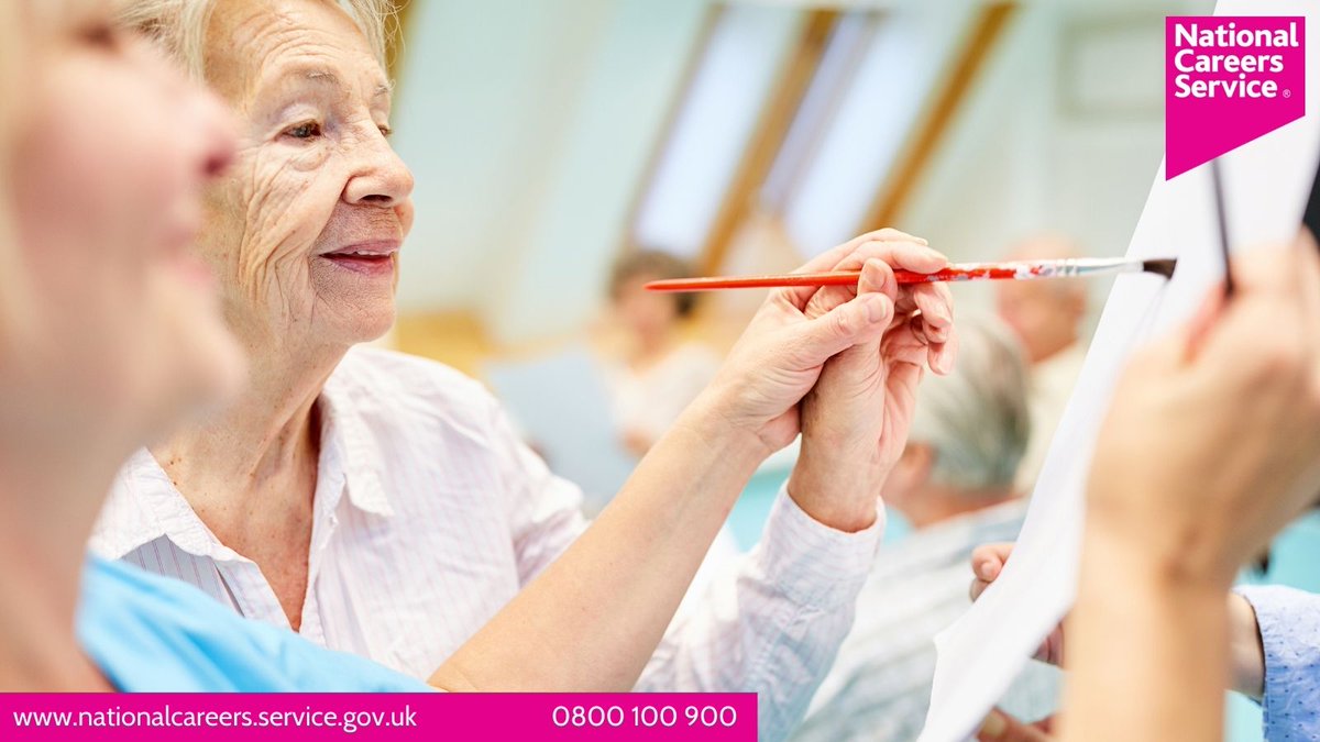 NationalCareers's tweet photo. This week is #CreativityWellbeingWeek.

If you're passionate about health and the arts, there are careers out there that combine the two. You could be a...

🎨 Art therapist
🎭 Drama therapist
🎶 Music therapist 

Take a look at these roles and more ⬇️

https://t.co/q0LJ2bX6qb https://t.co/F5pf49ETGX