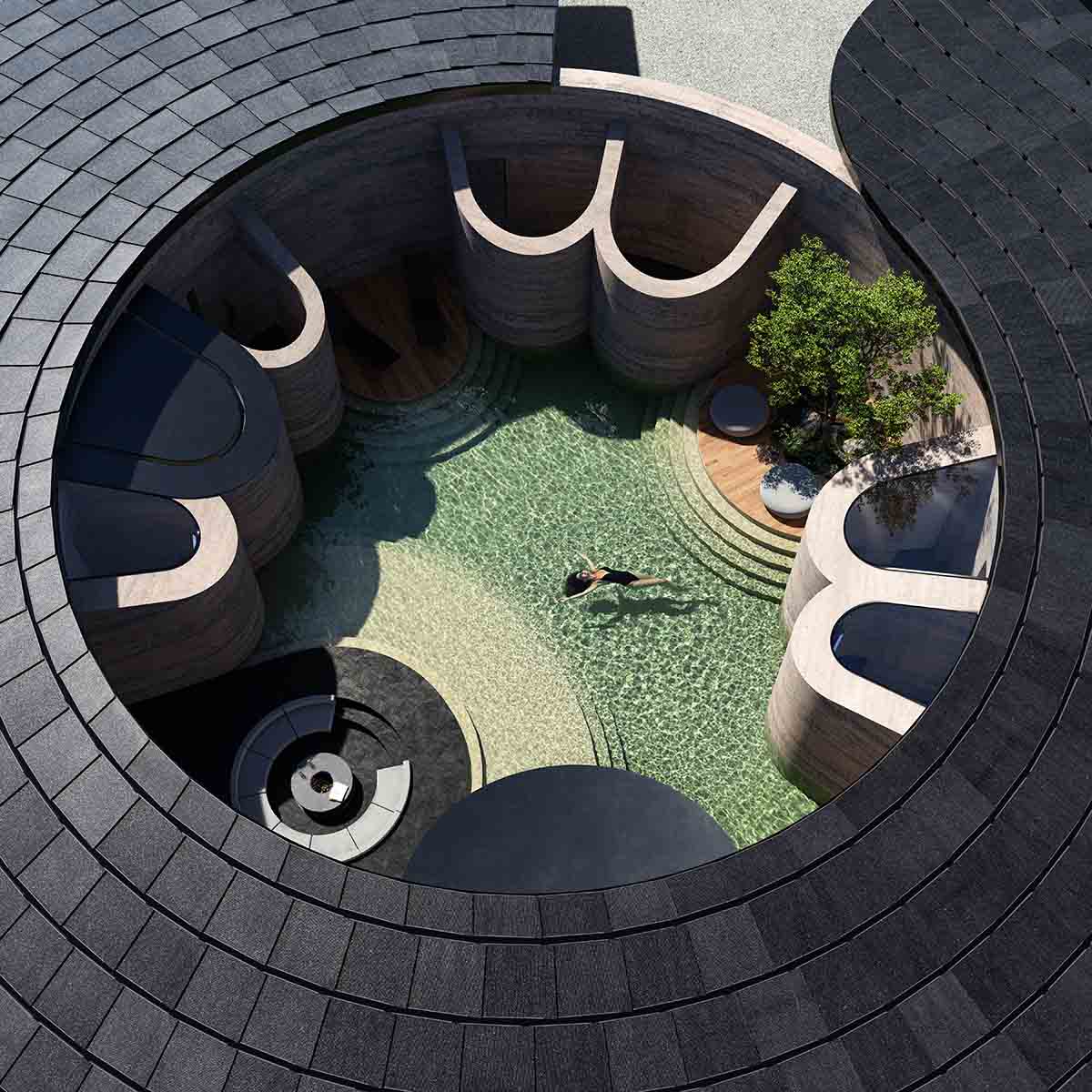 BIG @BIG_Architects unveils holiday villas merging Scandinavian and Japanese design on Sagi Island, Japan: worldarchitecture.org/architecture-n… #japan #architecture