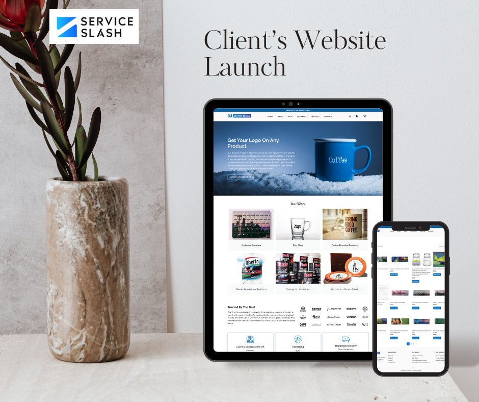 🎤Exciting News! We're thrilled to announce the launch of our latest client's website, DAGraphics.com! 
-
🕸️ serviceslash.com
  ℹ️    info@serviceslash.com
📞 +880 1722-761200
-
#wordpress #wordpresswebsites #websitedesign #ecommerce #newwebsite #CreativeDesigns