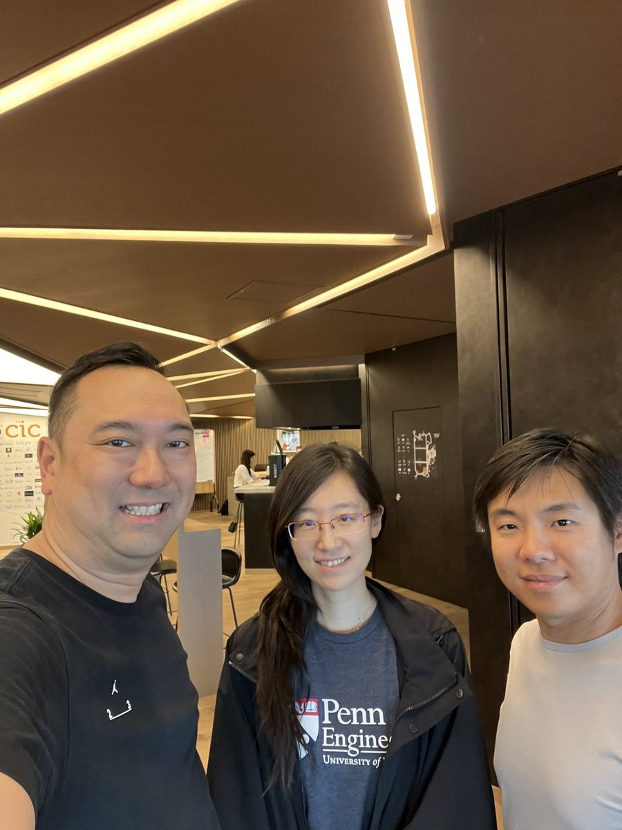 LaunchStarz's tweet photo. 今日は大企業の新規ビジネスの海外展開のエコシステムについて、CIC Tokyoで Farizaさん(CEO of Trusted Corporation)と議論しました。
その後、JETROのGAH(グローバル・アクセラレーション・ハブ)でサポートしてるGOYOHのWeidiさんとも!
#cictokyo #LaunchStarz #ecosystembuilder https://t.co/xDNBKwvafy