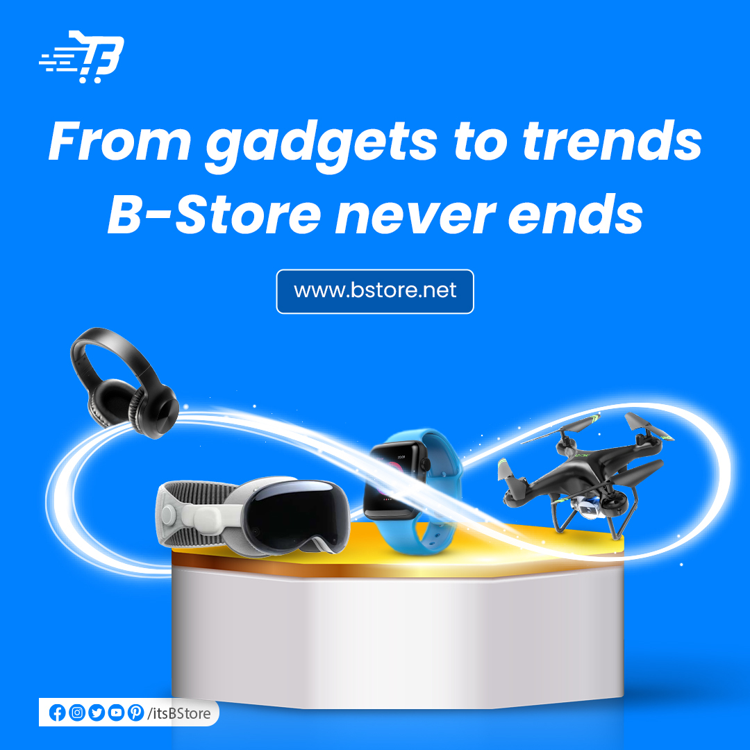 Discover an endless world of innovation at B-Store! From the latest gadgets to the hottest trends, B-Store has it all.

Visit bstore.net to explore our vast selection and stay ahead of the curve. Experience the future of shopping today with B-Store! 🚀✨

#BStore