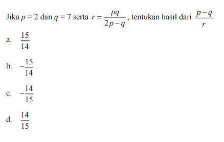 Ini soal SMP