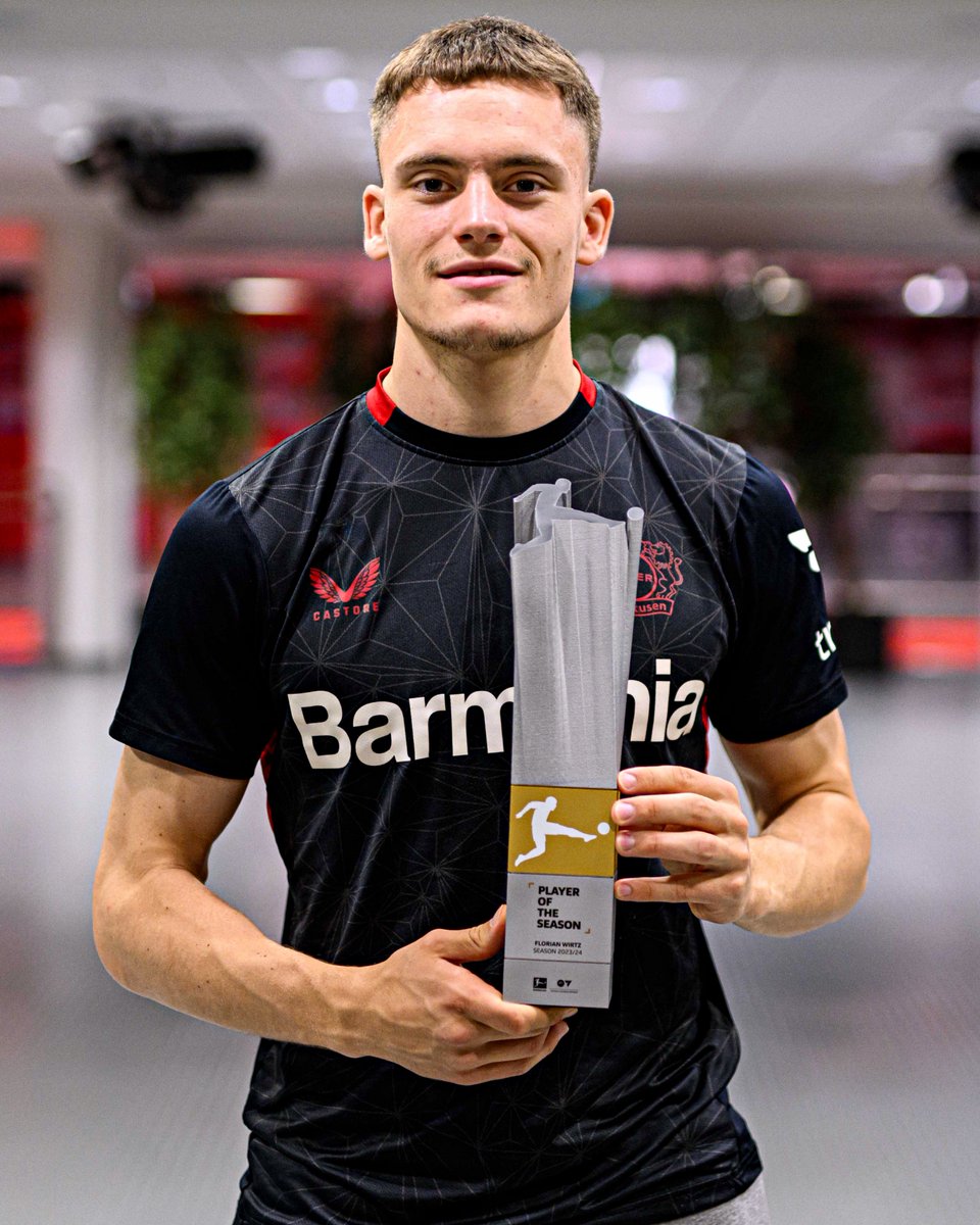 Wirtz foi eleito o melhor jogador da temporada da Bundesliga 🌟