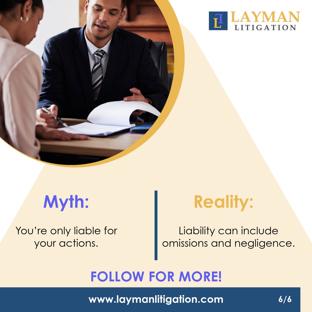 Think You Know the Law? Let’s Debunk Some Myths!

There are plenty of misconceptions about legal matters that can lead to misunderstandings and misinformed decisions. It’s time to set the record straight with Layman Litigation!
.
#legalmyths #law #laymanlitigation #debunked