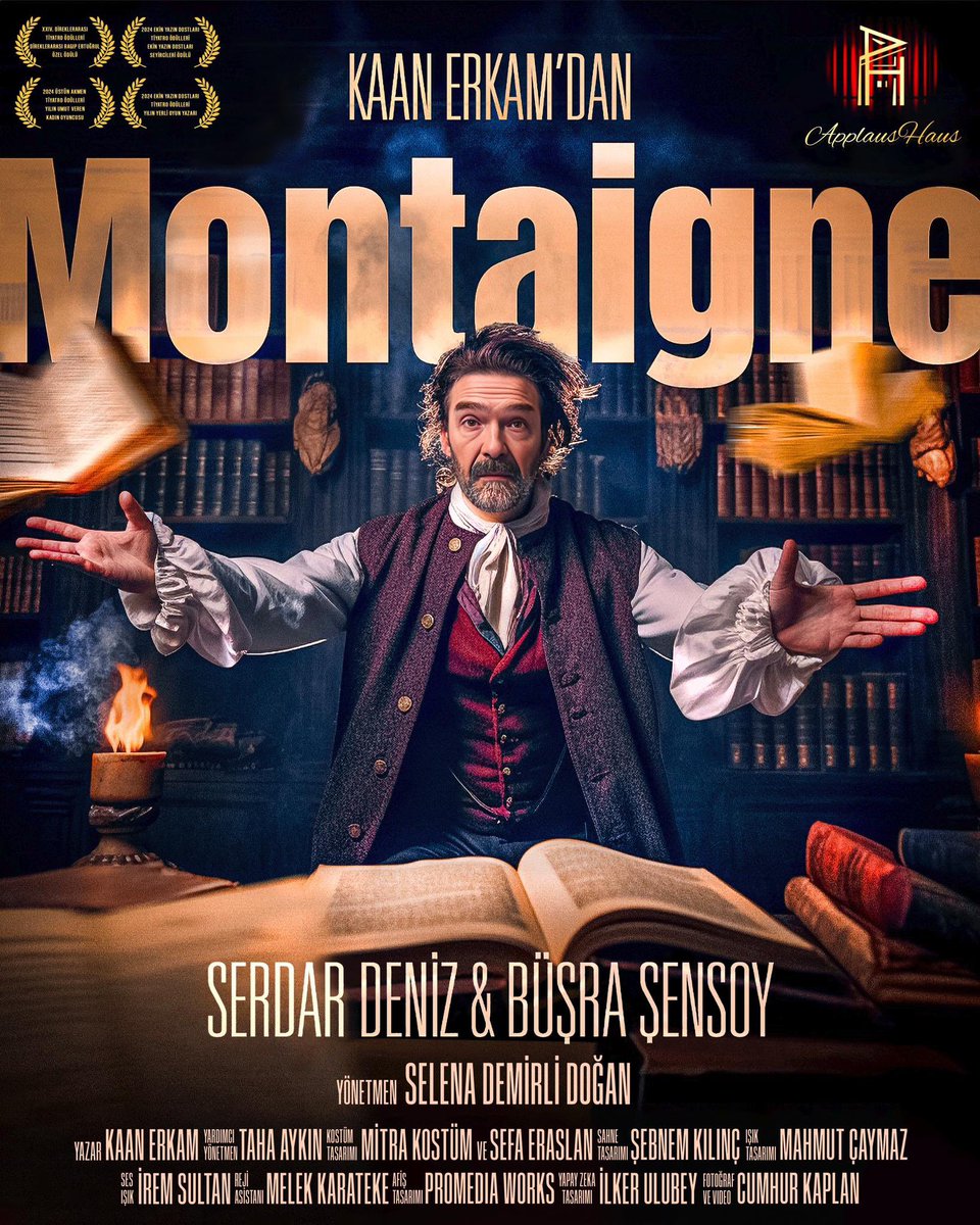 #BabaSahnedeBuAkşam Konuğumuz

@applaushaus 

🎭Montaigne

⏱️ 20:30

Biletler babasahne.com ve gişede!

#BabaSahne #MayısKonuklarımız #Montaigne