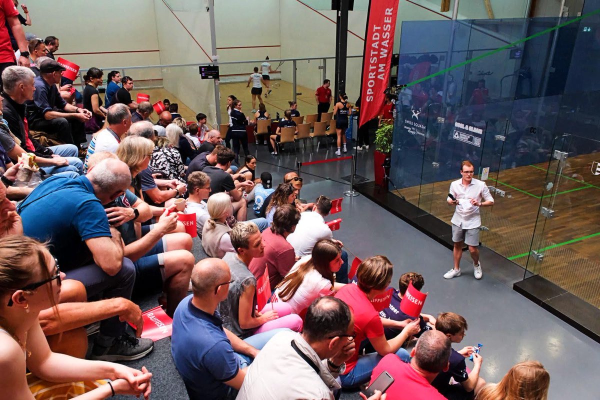SquashFacilNet's tweet photo. We visit Uster Squash Arena - a non-profit Swiss success story (and surely the only squash facility in the world to share a building with a climbing wall!) ⬇️⬇️

https://t.co/LJeX0h32Uq

#squash #squashclub #squashfacilities @swiss_squash @SwissSquashCOM https://t.co/NlNI5Qyl7C
