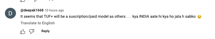 striver_79's tweet photo. Unfortunately there is a tiny section who don't understand the numbers. 

Running a YT channel at a large scale takes up time + money. 

Running a full fledged website, includes developer, server, and tech writer cost. This is impossible to cover with the YT ad-sense specially in India. 

As I have always said, the videos will be free, the additional services which we will add, will be under TUF+ 

How does it matter to you, you enjoy TUF, the current TUF stays free.

With all our sponsors gone and website hitting 400K+ active users, and 8M+ page views, we will need something to keep it running, if you understand it's fine, or else, keep spreading hate, cheers! 

As long as we are providing the value we promised, the community understands, there will always be 1/2 who will run an agenda!!
