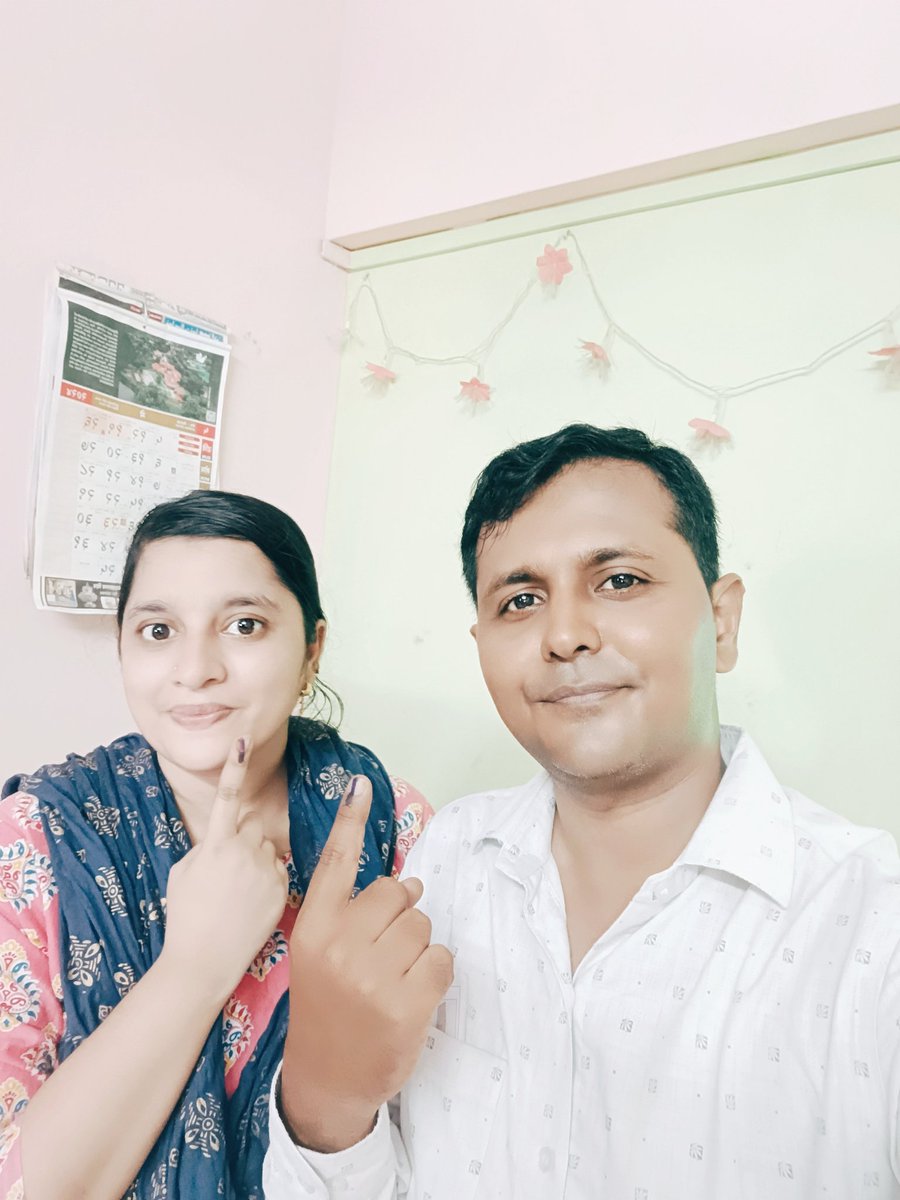 sohailshaikhbkc's tweet image. हमने अपना मतदान किया 
क्या आपने क्या ....?