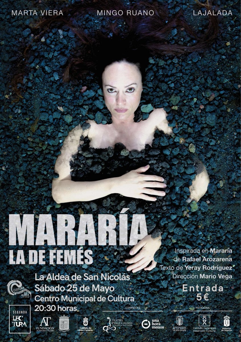 La Aldea de San Nicolás presenta la obra de teatro ‘Mararía la de Femés’ laaldeasanicolas.es/la-aldea-de-sa…