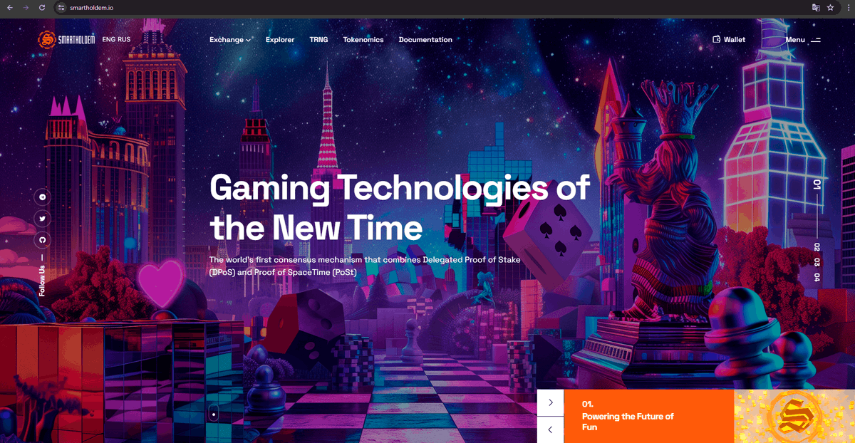 New SmartHoldem website is now live!🎰
smartholdem.io
Check out the trendy design and easy access to the platform's ecosystem, features, services, and #Web3 innovations. 
Join the gaming revolution!

#smartholdem #gaming #platform #blockchain #cryptocurrecy #x1000GEM