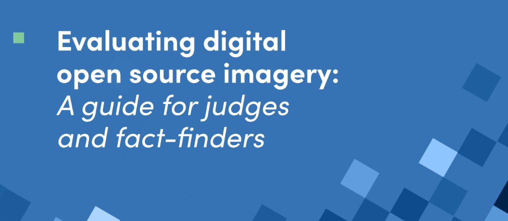 WITNESS (@witnessorg) on Twitter photo 📣 Exciting news!
Today, we're launching 'Evaluating Digital Open Source Imagery: A Guide for Judges & Fact-Finders’, available in EN FR ES AR UKR.
More in this article by <a href="/vazquezllorente/">Raquel Vazquez Llorente</a> @Daragh_Murray & @SZarmsky:
opiniojuris.org/2024/05/20/eva…
#DigitalEvidence #OSINT 📣 Exciting news!
Today, we're launching 'Evaluating Digital Open Source Imagery: A Guide for Judges & Fact-Finders’, available in EN FR ES AR UKR.
More in this article by <a href="/vazquezllorente/">Raquel Vazquez Llorente</a> @Daragh_Murray & @SZarmsky:
opiniojuris.org/2024/05/20/eva…
#DigitalEvidence #OSINT