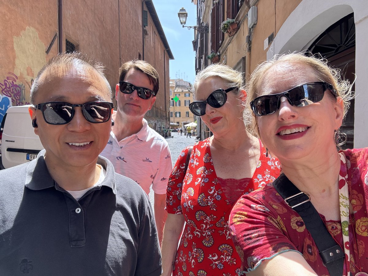 Ciao!

Another year round the sun for me, and I feel like I celebrated for a couple weeks while on a long-planned trip with Mr Carnivore (mostly in Italy).

We just returned a couple days ago, and my sister and her guy joined us for the trip.

Hope your month of May has been fun!