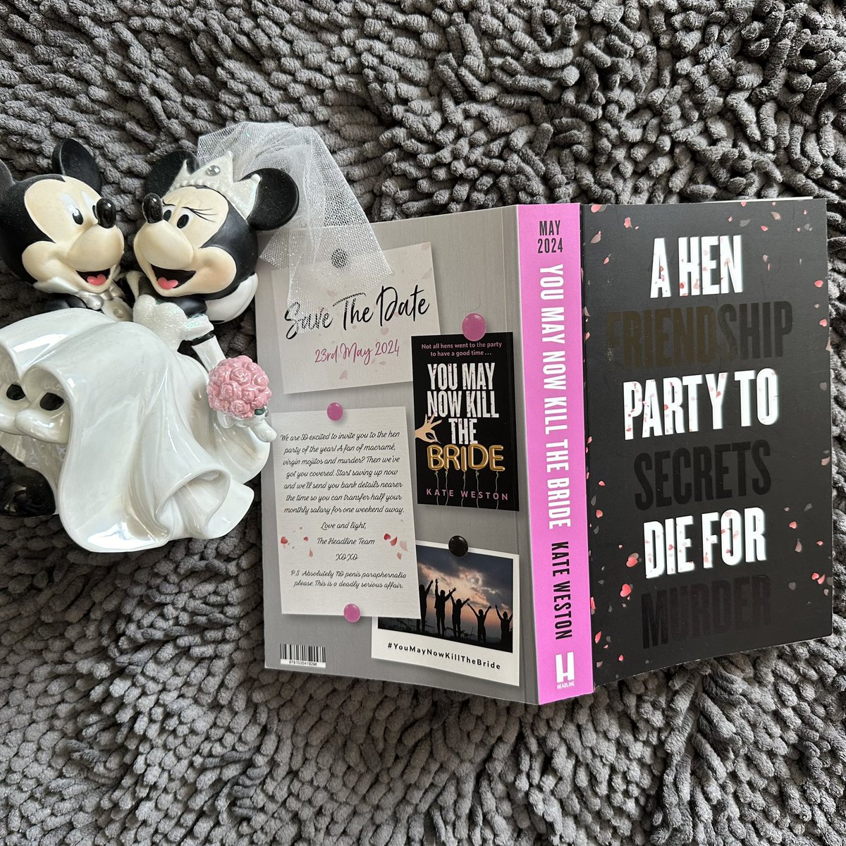 📚#BookReview📚 4⭐️ A Hen Party to die for, friendships pushed to the limit, secrets uncovered and a touch of murder too! You will want to find out more in #YouMayNowKillTheBride by @kateelizweston 🔗 Full Review in thread below #BookTwitter #Bookblogger