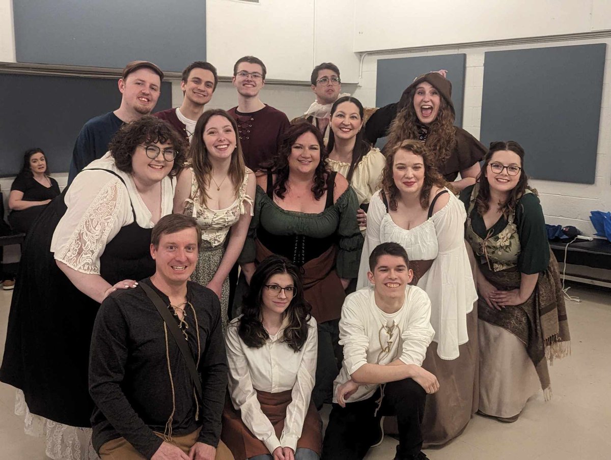 MissHTuck's tweet image. While others spent this weekend camping or relaxing, I spent it putting off a show at the Barbara Barrett!! So grateful to my family at CFPA for being the best bunch around - can't wait to rock out with you next year!
