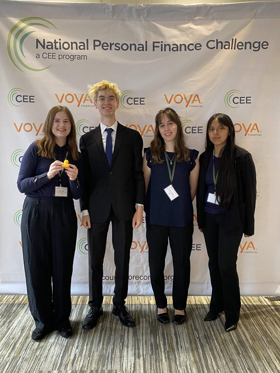 CandaceFikis's tweet image. Let’s Go WeGo! National Personal Finance Challenge competition day. #WeAreWeGo #PersonalFinanceChallenge