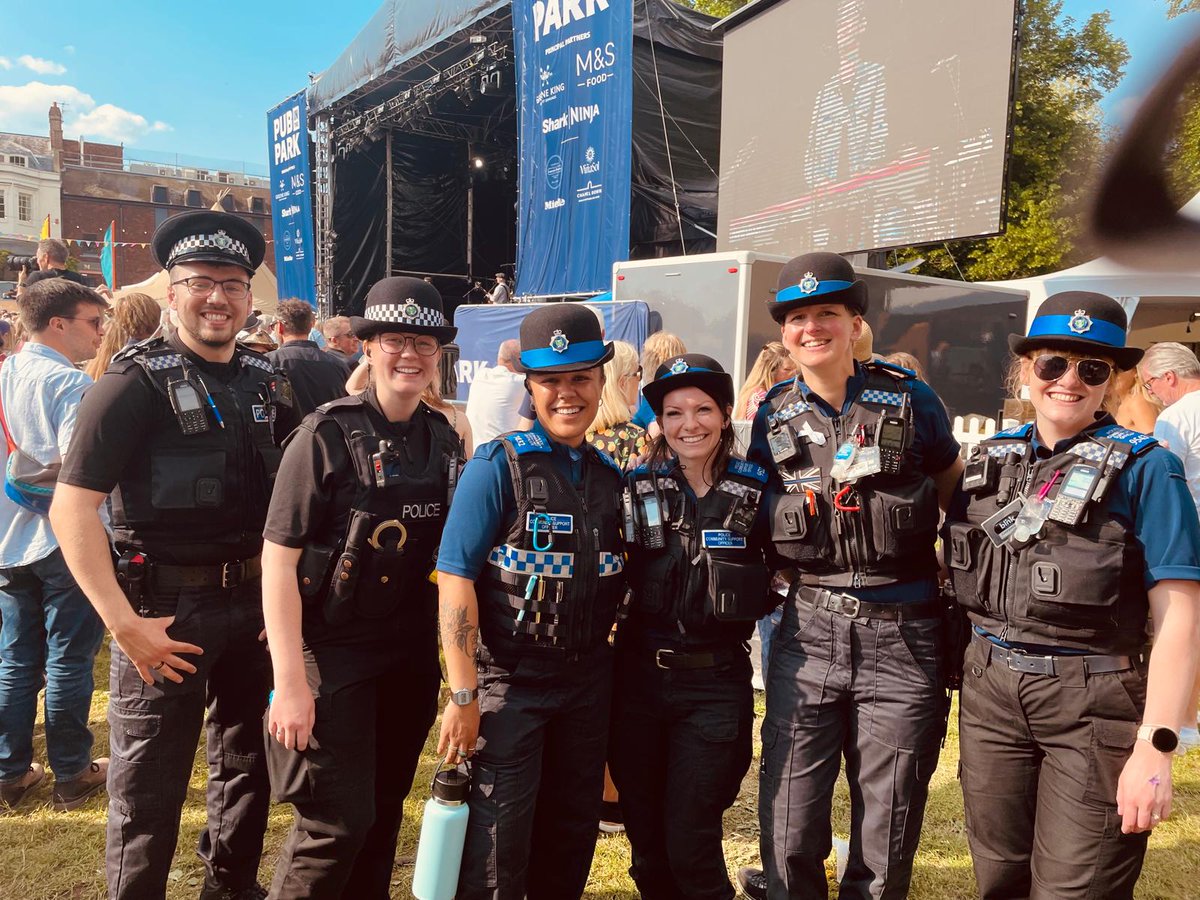 Yesterday saw the final day of Marlow's Pub in the Park. We hope that all who attended had a great time. Another safe and successful event #CommunityPolicing #Buckinghamshire