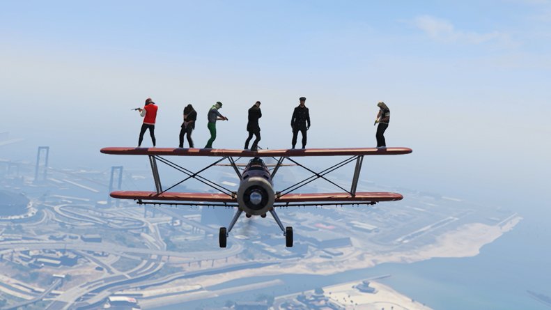 Yankeeunit91's tweet photo. Bei Yankeeunit91 wird Flugsicherheit sehr klein geschrieben um Tinte für den Drucker zu sparen. #gta #gta5 #gtaonline #yu91 #gaming https://t.co/PmfZSkLgCB