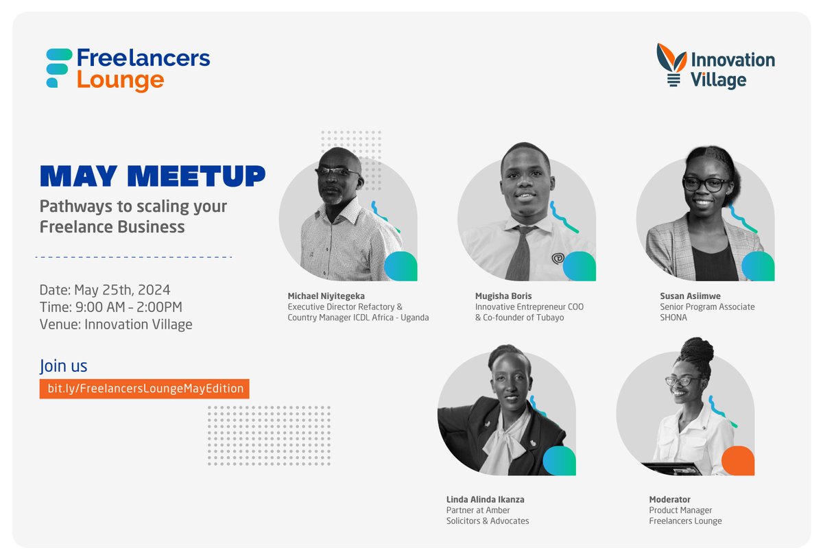 Our monthly #FreelancerLounge meet-up is back, and for the May edition, we will delve into pathways to scaling your freelancer business into a thriving venture. The session will provide practical insights and actionable steps to take your freelancing career to new heights. Join