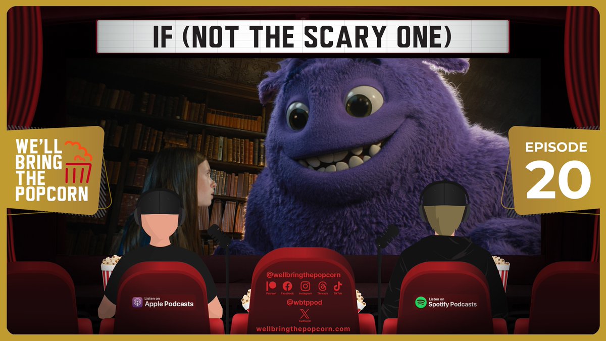 IF (Not the Scary One) / EP 20 / #IFmovie #podcast #film #tv

Today we discuss the week’s biggest news, breakdown the season finale of X-Men ’97, and review IF.

Like &amp; Subscribe!
wbtp.link/youtube

Video
youtu.be/bV2yPwmxlnA

Audio
On Spotify, Apple Podcasts, iHeart