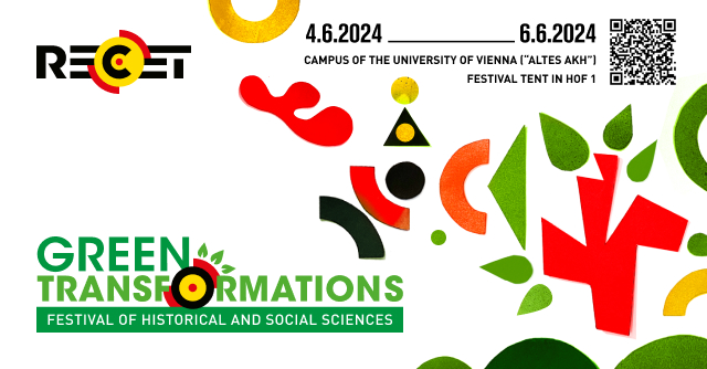 The RECET Festival on “Green Transformations” will take place from June 4-6. You can expect talks and round tables, e. g. with former Federal Minister Rudi Anschober, a comic book exhibition, and live music. You can find the full program here: recet.at/festival