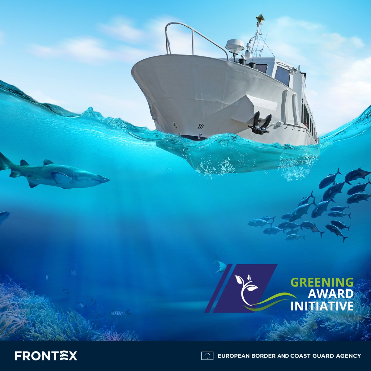 ⭐ Meet the finalist in the #GreeningAwardInitiative!
18 greening projects from the European coast guard community compete for the first-ever greening award in the maritime sector 🌊 Meet them all at Greening Award Initiative: frontex.europa.eu/media-centre/n… and find out the winners at