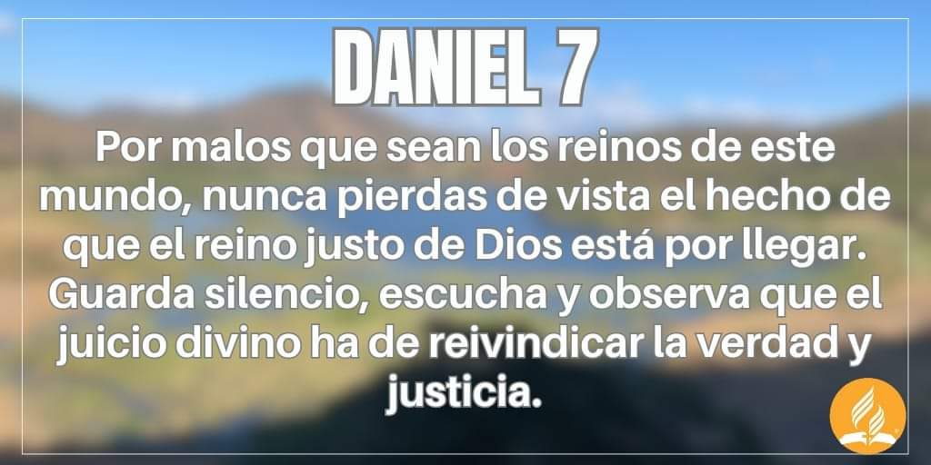 Daniel 7

Por malos que sean los reinos de este mundo, nunca pierdas de vista el hecho de que el reino justo de Dios está por llegar. Guarda silencio, escucha y observa que el juicio divino ha de reivindicar la verdad y justicia.

#biblia  #rbhw  #bibliadiaria  #MiBibliaDice