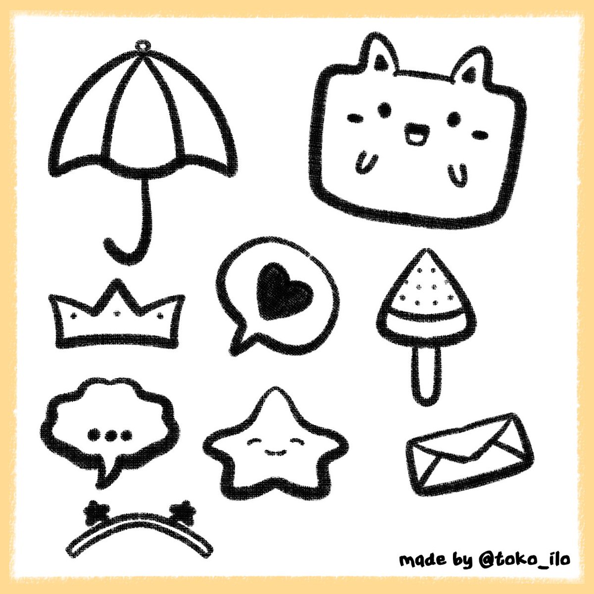 toko_ilo's tweet photo. hello, any interactions are appreciated 🤩
#iDOODLE called dudu :3
- RT or like for appreciation
- subscribe my telegram channel >< (check tweet below)
- feel free to use as personal or commercial use
hope you like it<3
sfu #zonauang https://t.co/SlPICsuQN4
