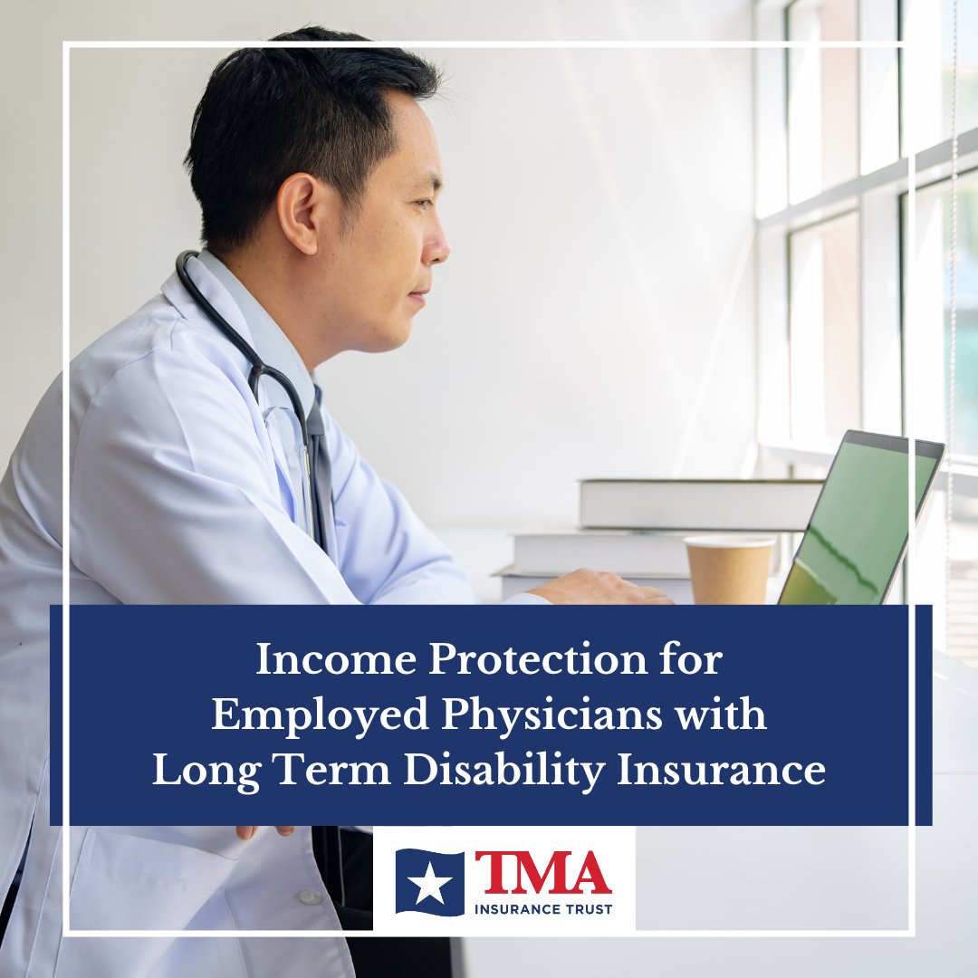 TMAIT's tweet photo. https://t.co/DLXgwbPNc3 Ensure continuous income protection during critical times with your own long term disability policy from TMA Insurance Trust. Secure maximum income protection and don't risk gaps in coverage during career transitions. #longtermdisability #texmed https://t.co/KSdygBtQuH