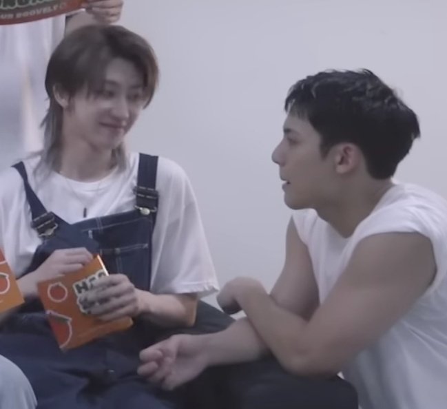 aprildrifts's tweet photo. minghao looking at mingyu with full fondness because everyone needs to know that minghao would actually burn the world for him, a thread https://t.co/rXOZ8qtIN5